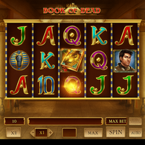 PlayIO - Book of Dead Slot Game - Freispiele und expandierende Symbole