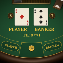 PlayIO - Baccarat Table Game - Banker und Player Wetten